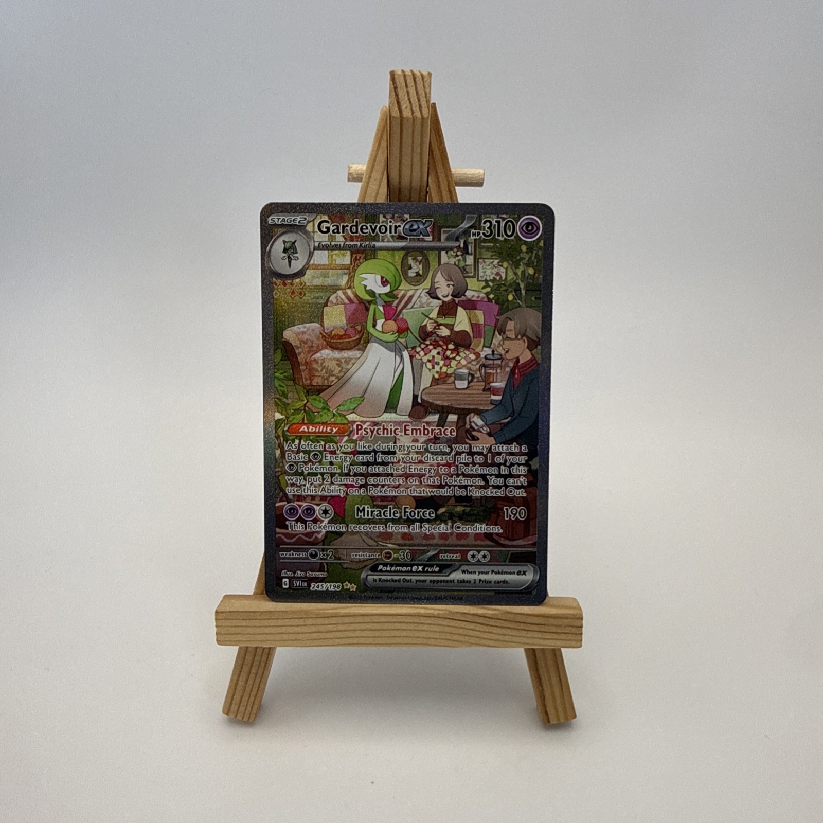 Pokémon TCG Gardevoir ex 245/198 Special illustration Rare - Full Art Holo EN NM