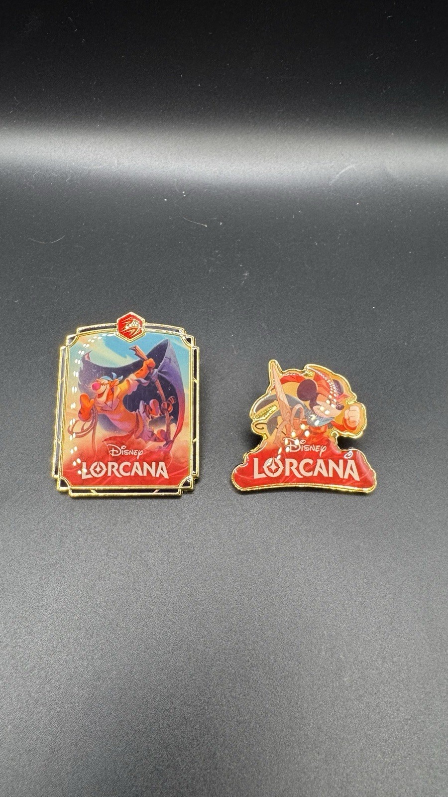 NEW LORCANA D23 2026 MICKEY AND TIGGER DISNEY PINS PROMO