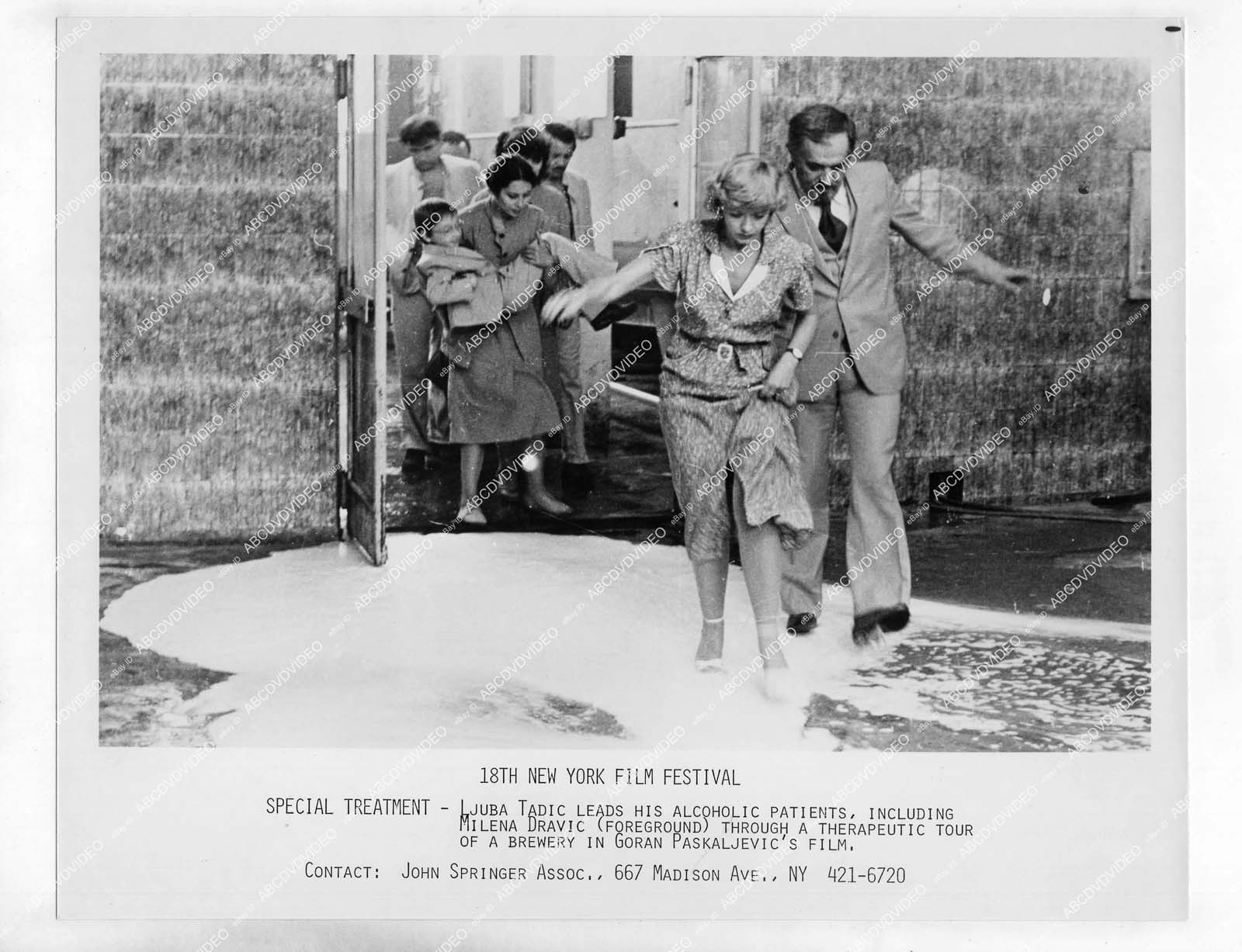 o64561 1980 orig Ljuba Tadic, Milena Dravic Yugoslavian foreign film Special Tre