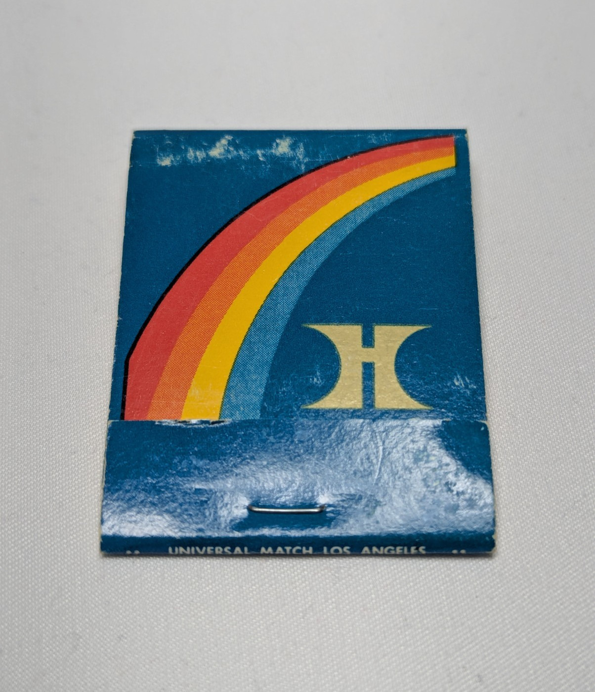 Vintage Matchbook Hilton Hotels & Inns Rainbow Hilton Reservation Service Struck
