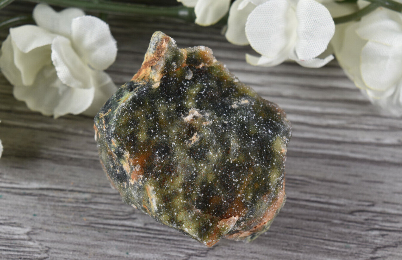 Druzy Chrome Chalcedony from Turkey   3.6  cm # 22286