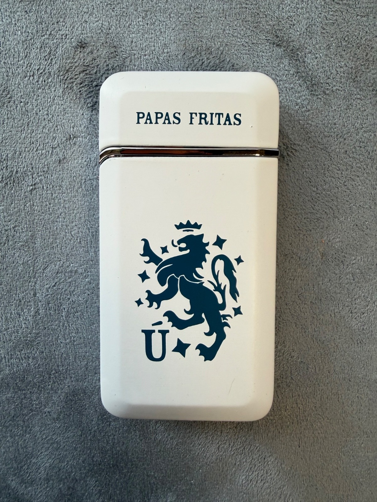 Drew Estate Liga Privada Papas Fritas White Single Flame Metal Torch Lighter,NEW