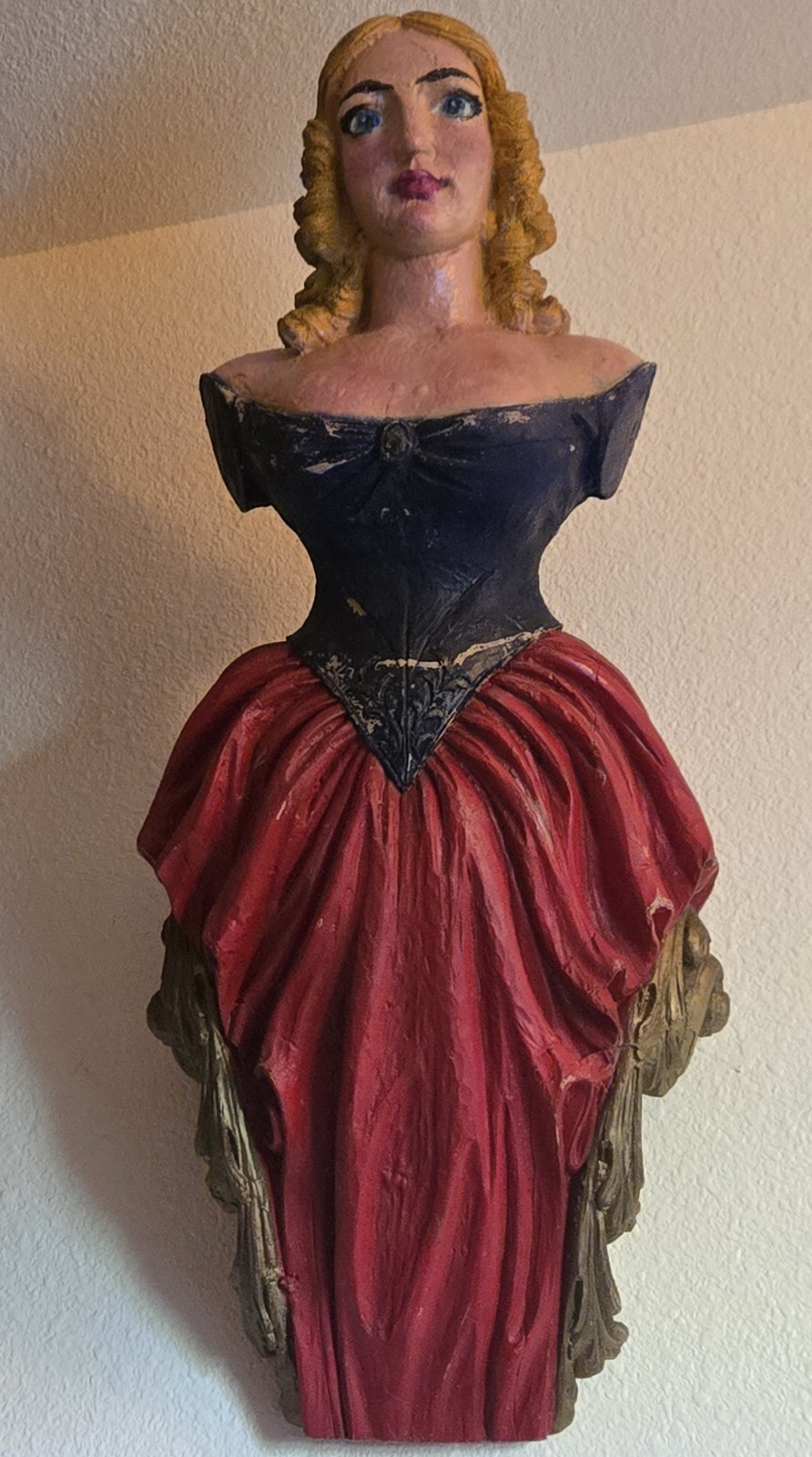 Rare Jenny Lind  Figurehead  Replica Maritime Ship Bust Tiki Nautical Large 32