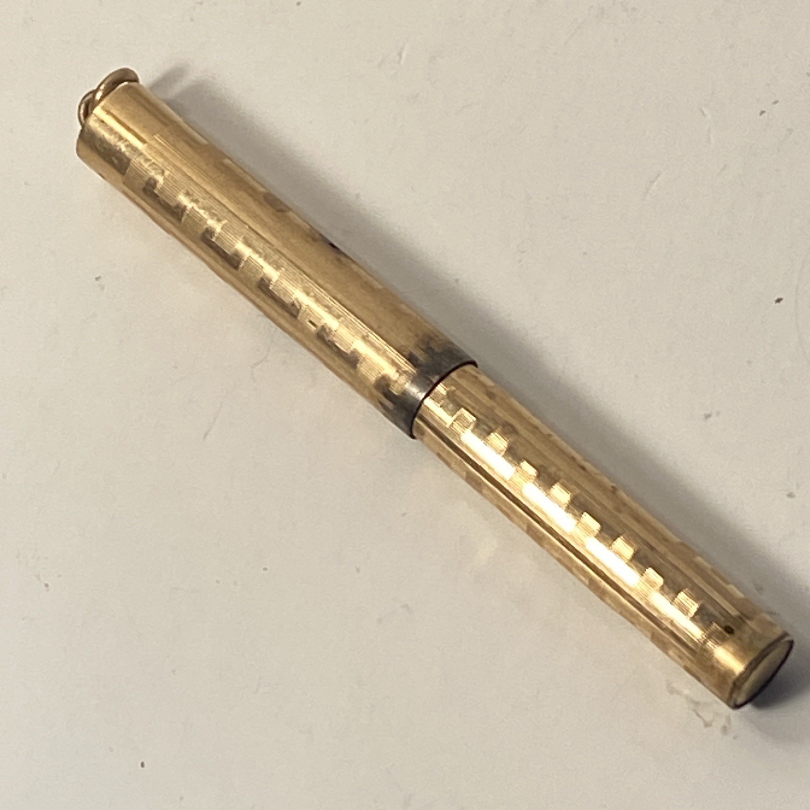 Antique 1920s Wahl Gold Filled Ring Top 14K Nib #2 3.5”