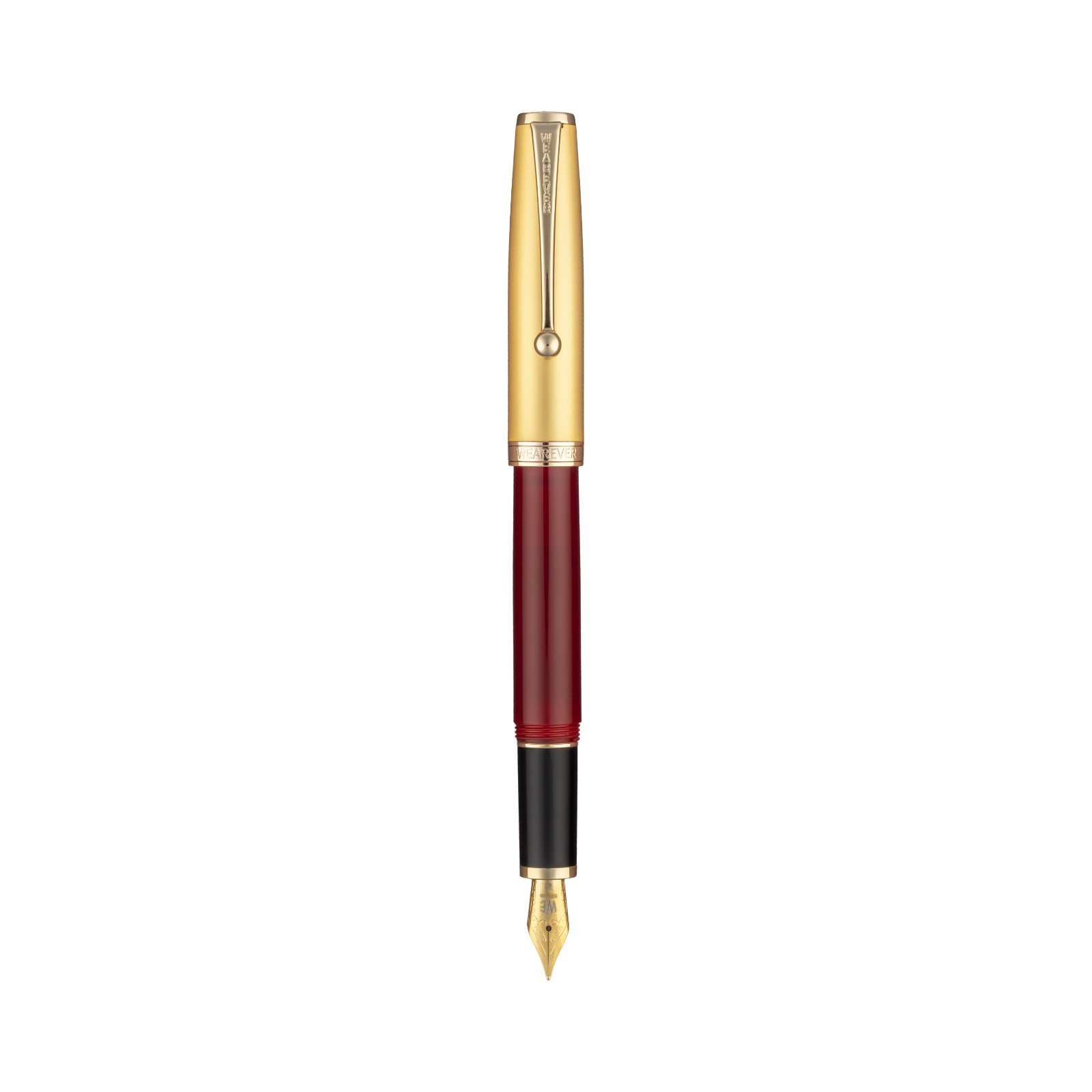 New 2026 WEAREVER PENNANT COLLECTION Maroon Burgundy Fountain Pen  EF, F, M