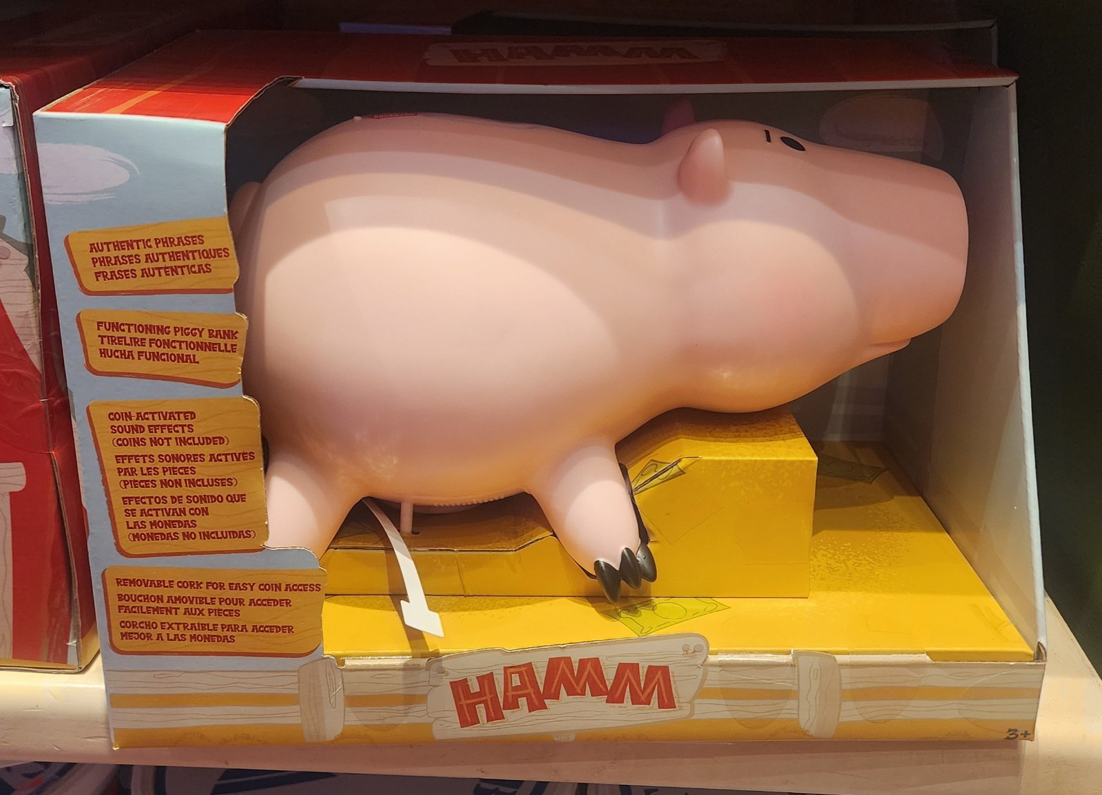 Disney Parks Toy Story 5 Hamm Talking  Piggy Bank New 2026