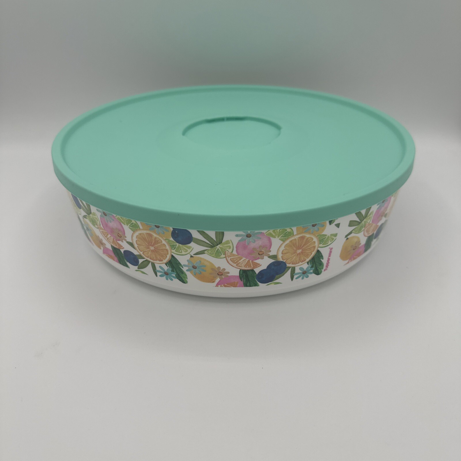 Tupperware Click Container Twist, Stack & Store Seal Fruits Citrus Theme 2.5Qt - Tupperware Click Container Twist, Stack & Store Seal Fruits Citrus Theme 2.5Qt -