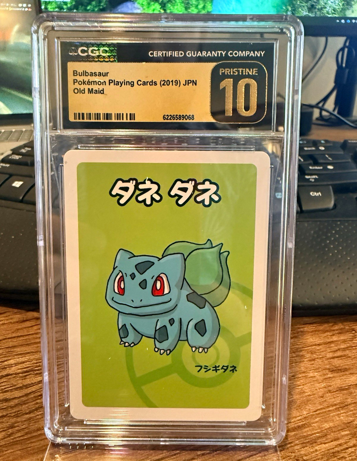 CGC Pristine 10 Bulbasaur Pokémon Playing Cards 2019 JPN Old Maid Japanese