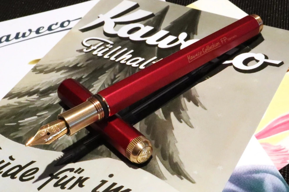 Kaweco Special Red Collection Fountain Pen (Broad) Brand New w/Box, etc.