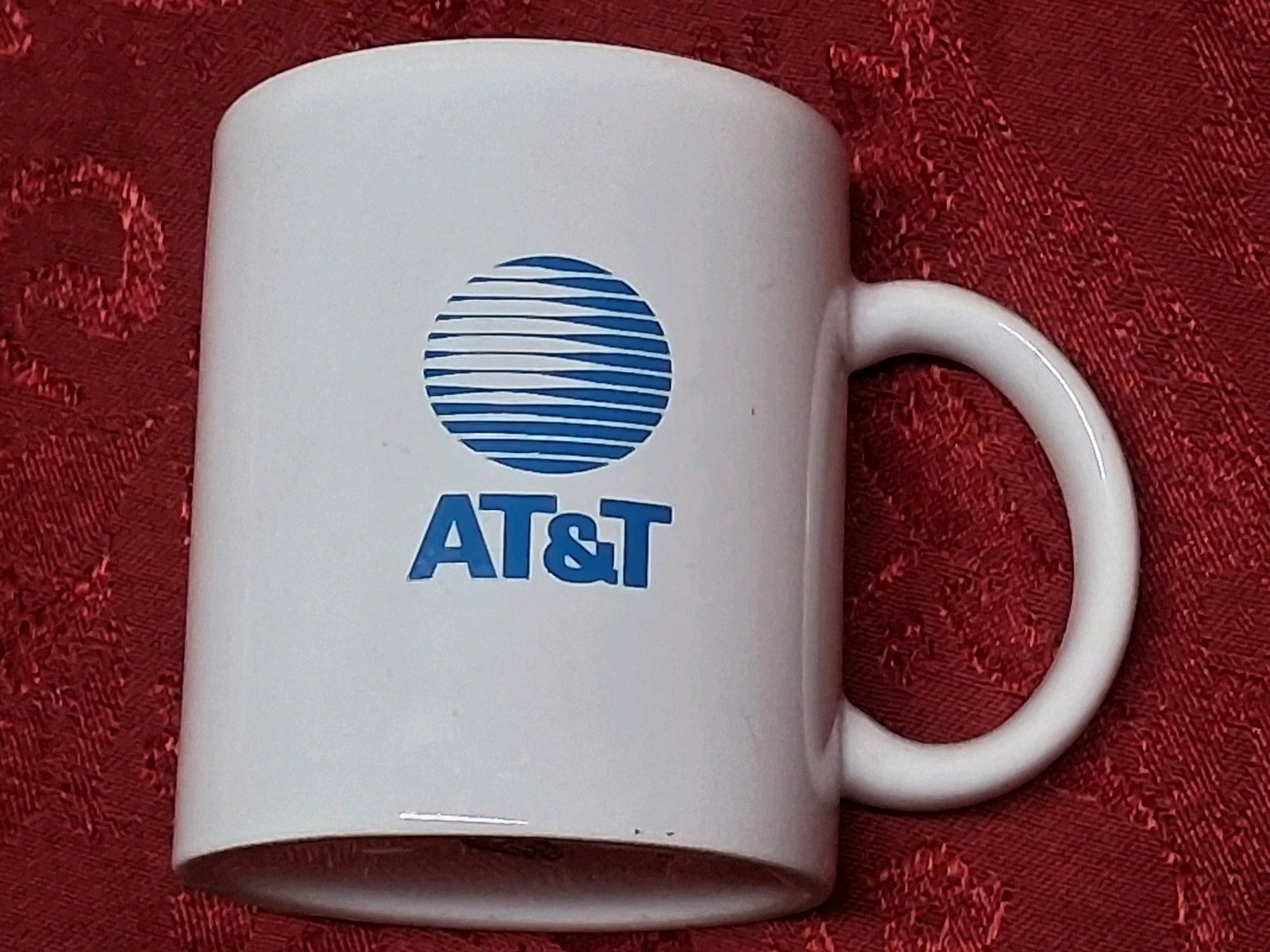 AT&T Wireless Services Coffee Cup Mug Adv Promo Telephone Communication NOS 
