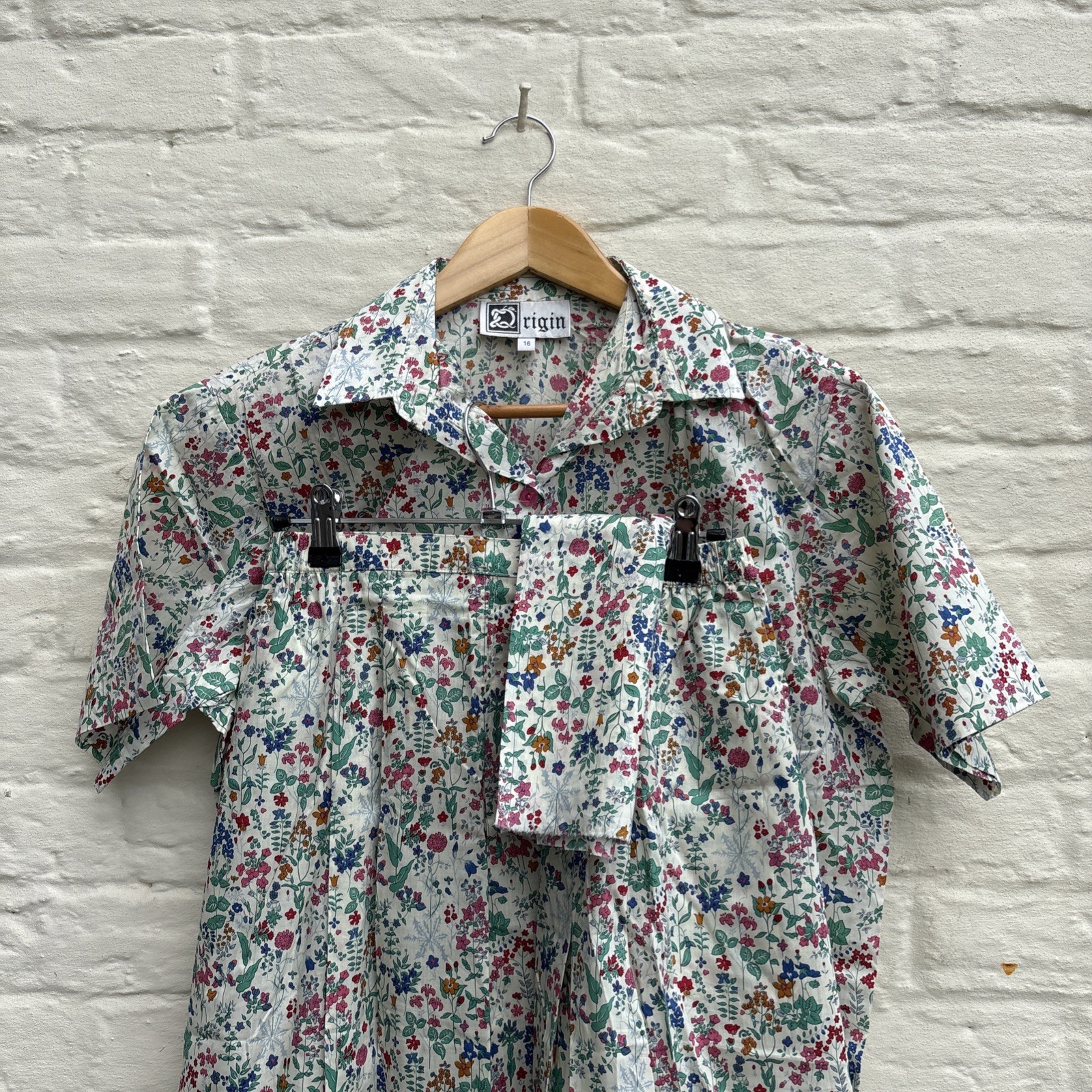 Vintage BN Unmade Liberty “Make a Skirt” and Shirt Plus Extra Fabric - Rare Set