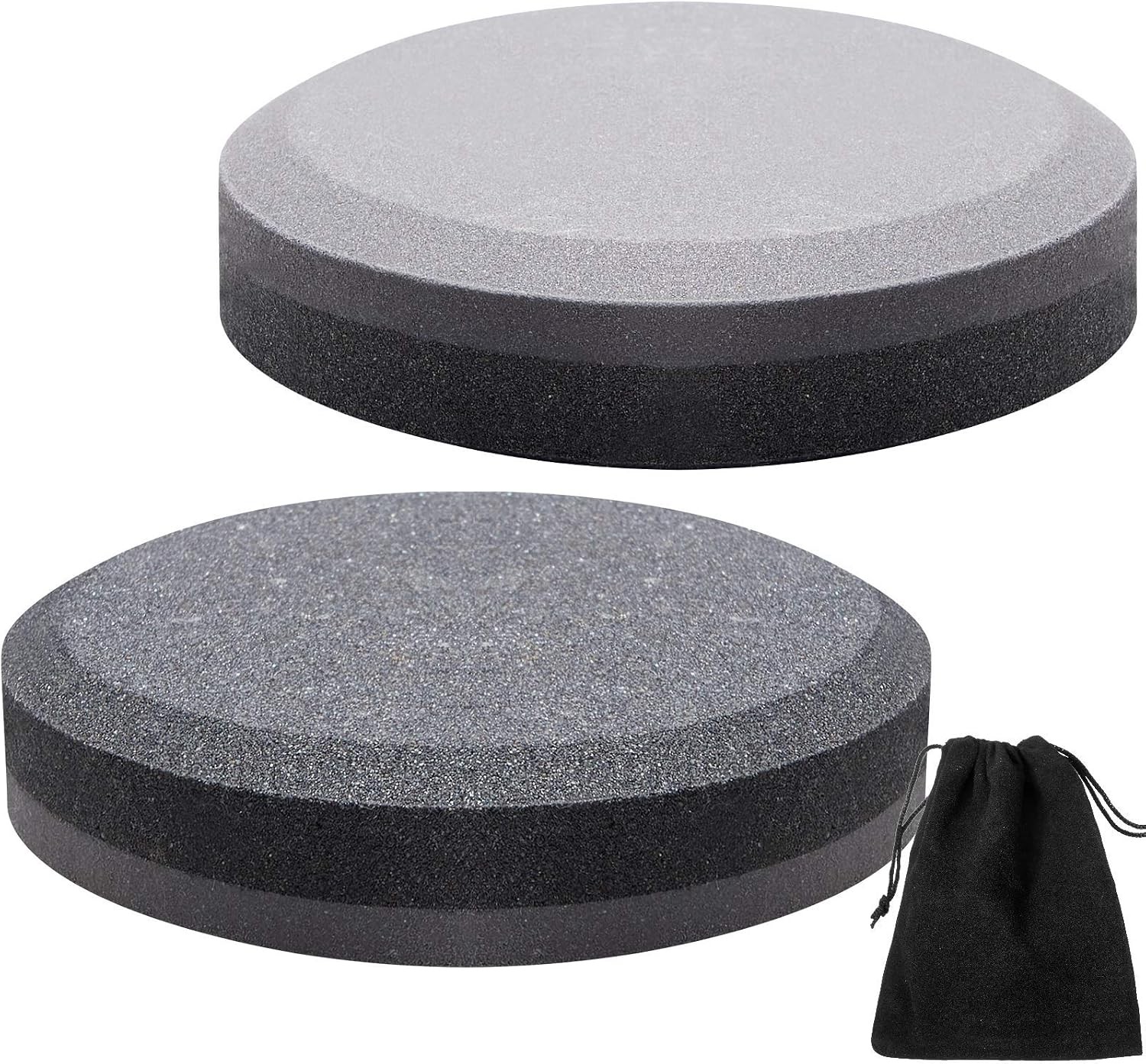 Axe Sharpener Sharpening Dual Grit Multipurpose Sharpener Puck Tool Stone Axe Sharpener Sharpening Dual Grit Multipurpose Sharpener Puck Tool Stone