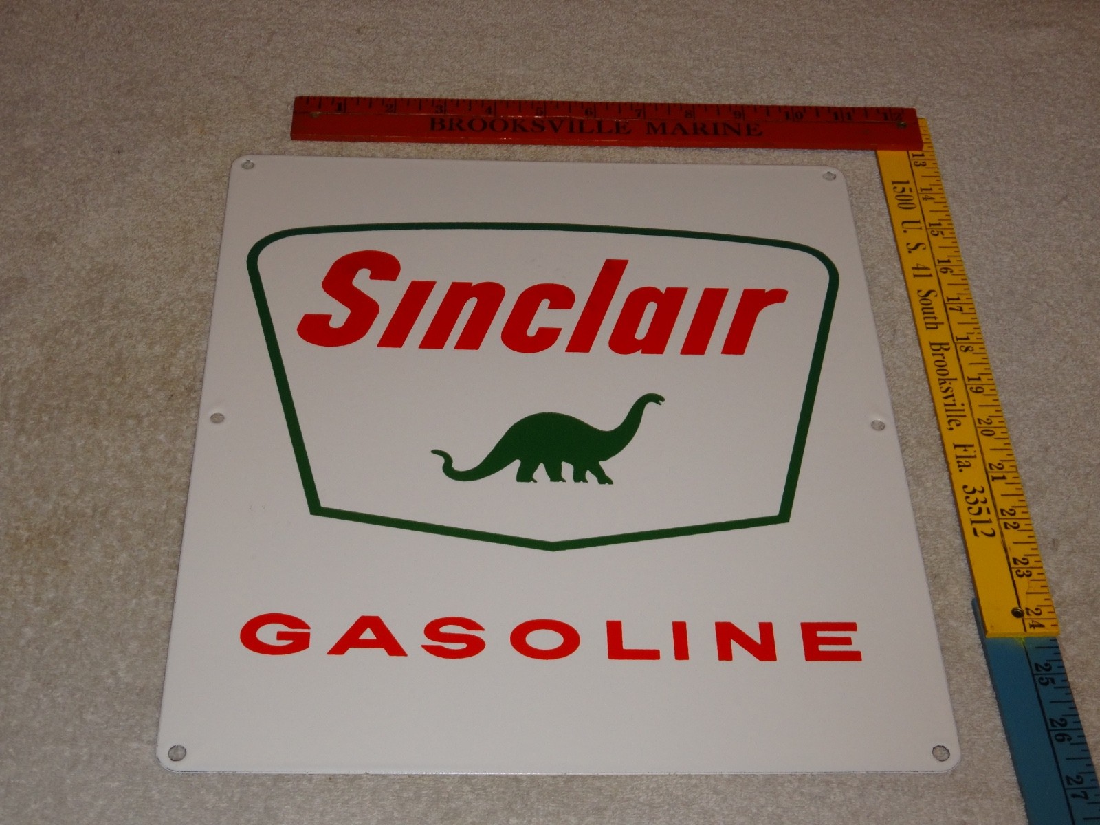VINTAGE NOS SINCLAIR GASOLINE DINOSAUR 14\ VINTAGE NOS SINCLAIR GASOLINE DINOSAUR 14\