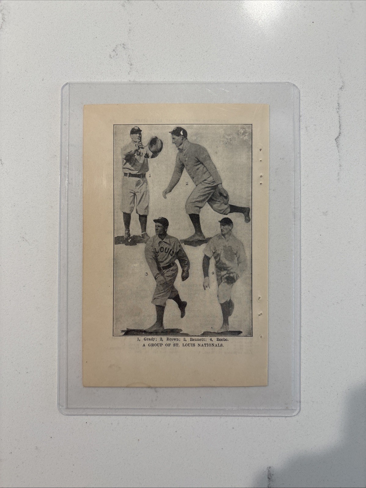 1906 St. Louis Cardinals Group Picture - National League - Antique Baseball