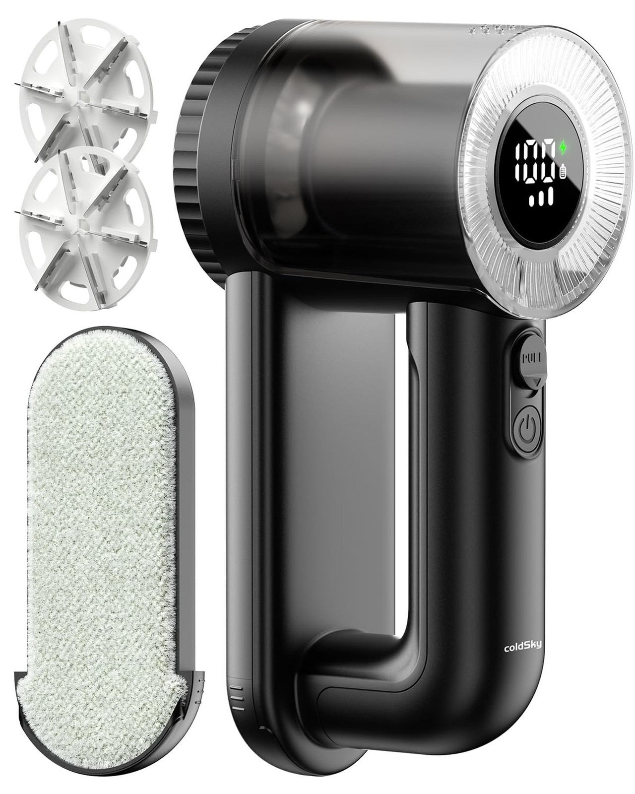 coldSky Large Fabric Shaver, 2-in-1 Electric Fabric Shaver & Lint Remover Black coldSky Large Fabric Shaver, 2-in-1 Electric Fabric Shaver & Lint Remover Black