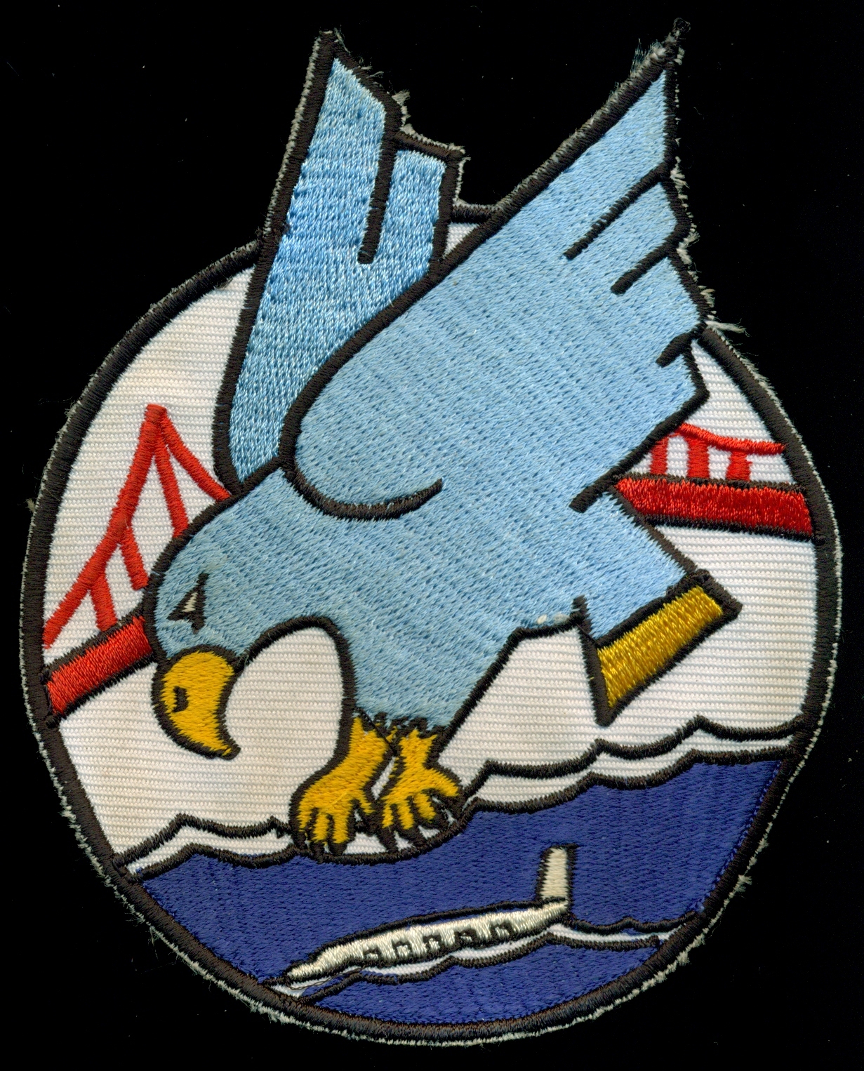 USAF 41st Air Rescue Squadron Hamilton AFB California Patch A-3 