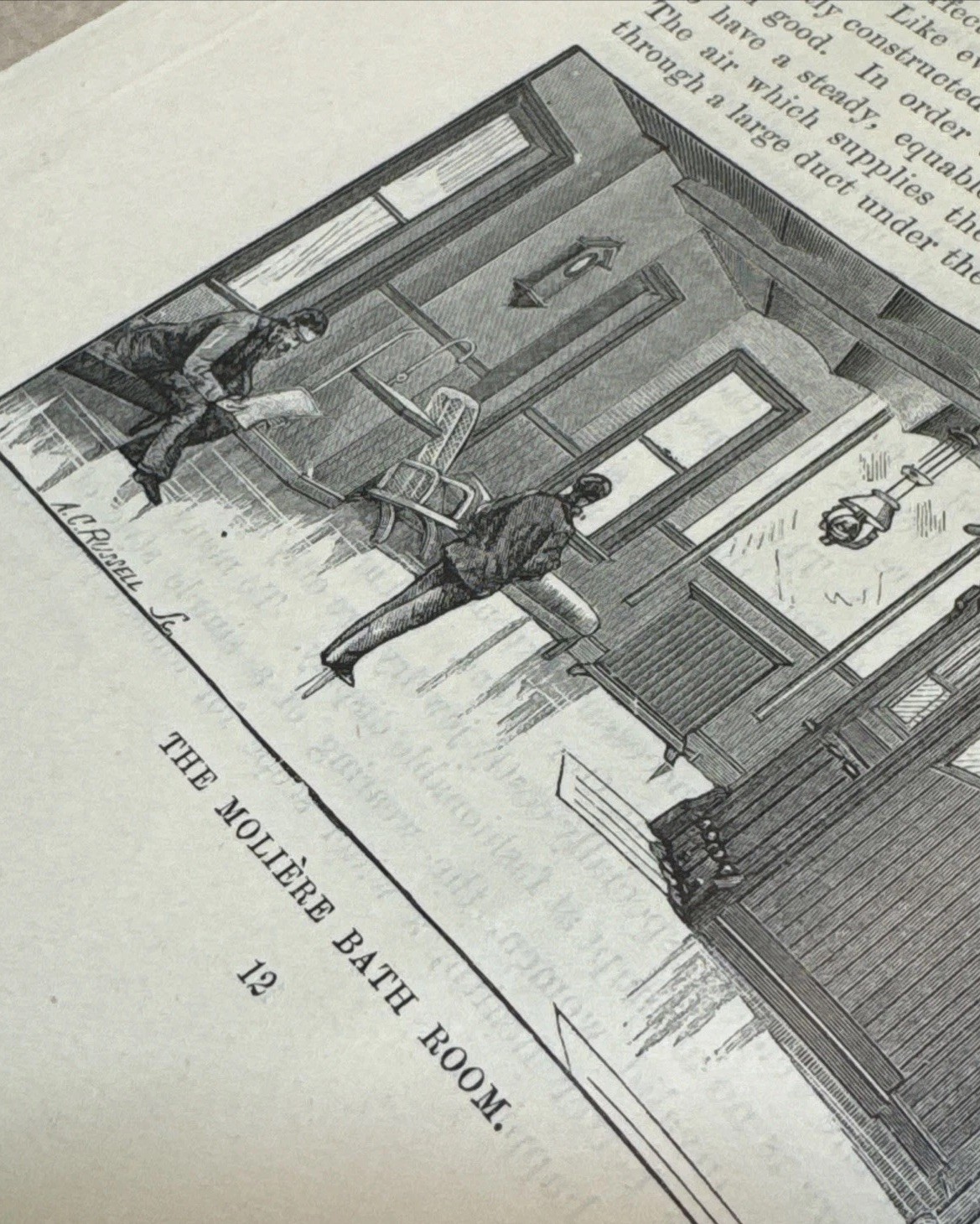 1880\'s The Sanatorium Dansville, NY Advert Booklet, A.C. Russell engravings