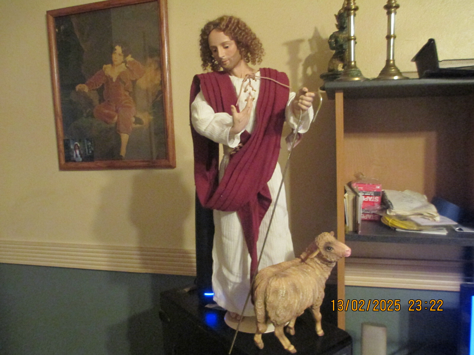 VTG 1995 THE GOOD SHEPHERD JESUS PROCELAIN ASHTON DRAKE GALLERIES