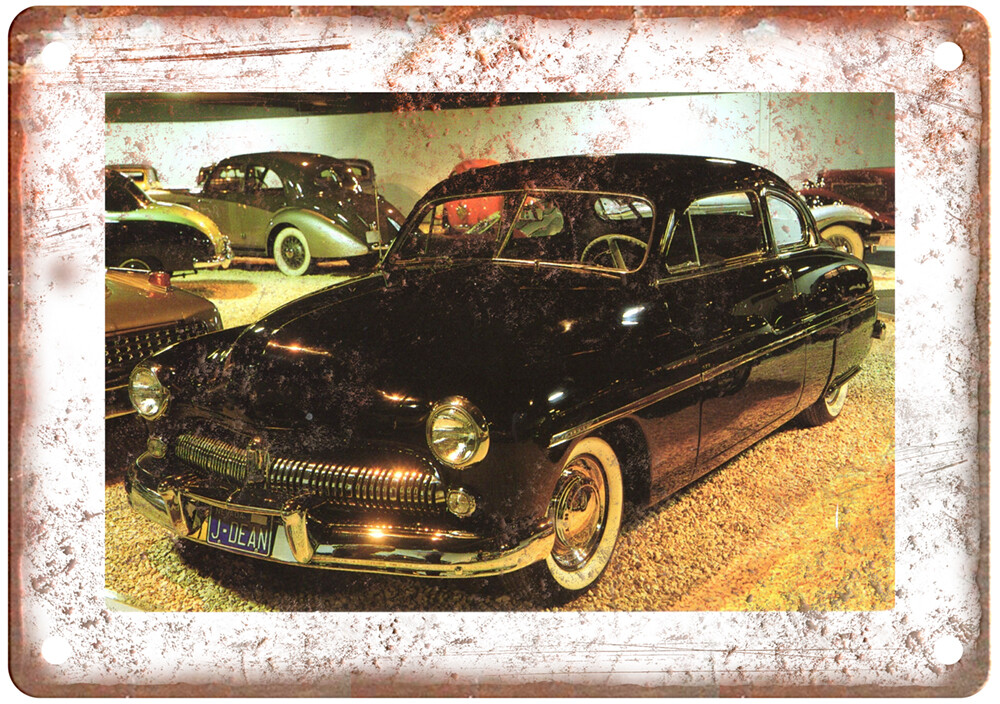 Vintage 1949 Mercury Six-Passenger Coupe Auto Ad Reproduction Metal Sign A11602 Vintage 1949 Mercury Six-Passenger Coupe Auto Ad Reproduction Metal Sign A11602