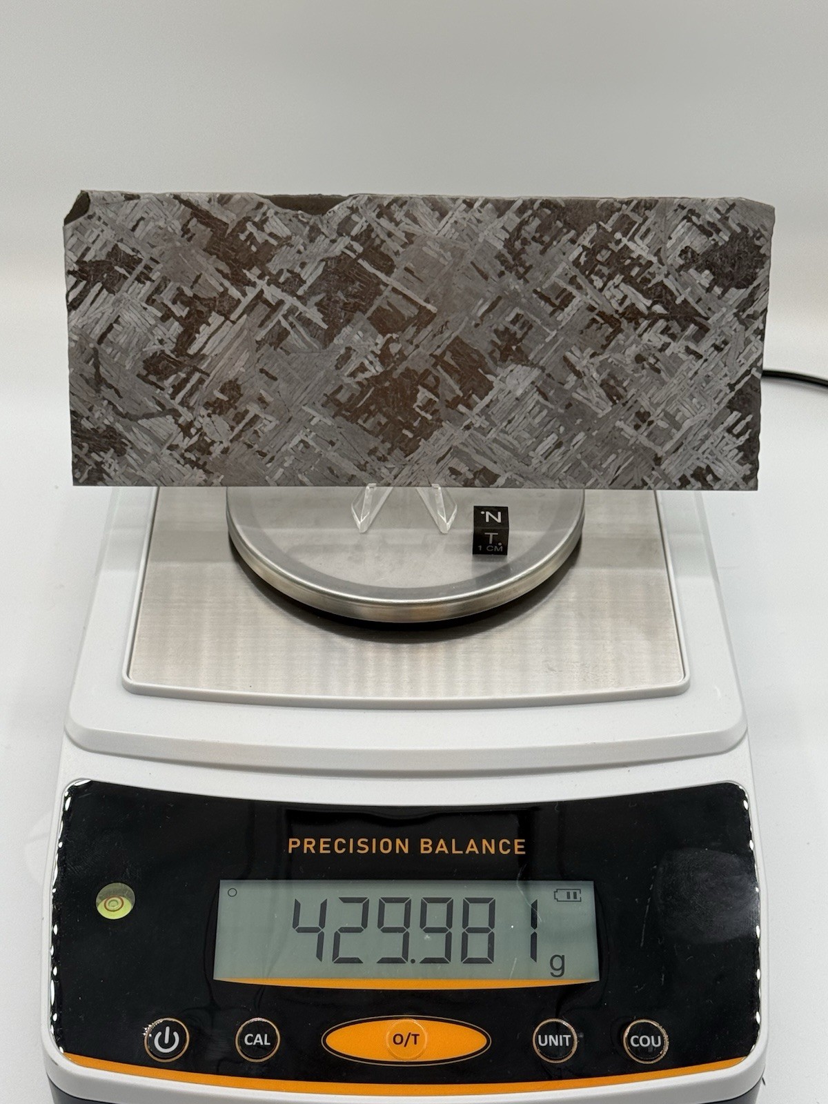 Historic CAPE YORK  - Iron IIIAB - 429g -  Meteorite Slice