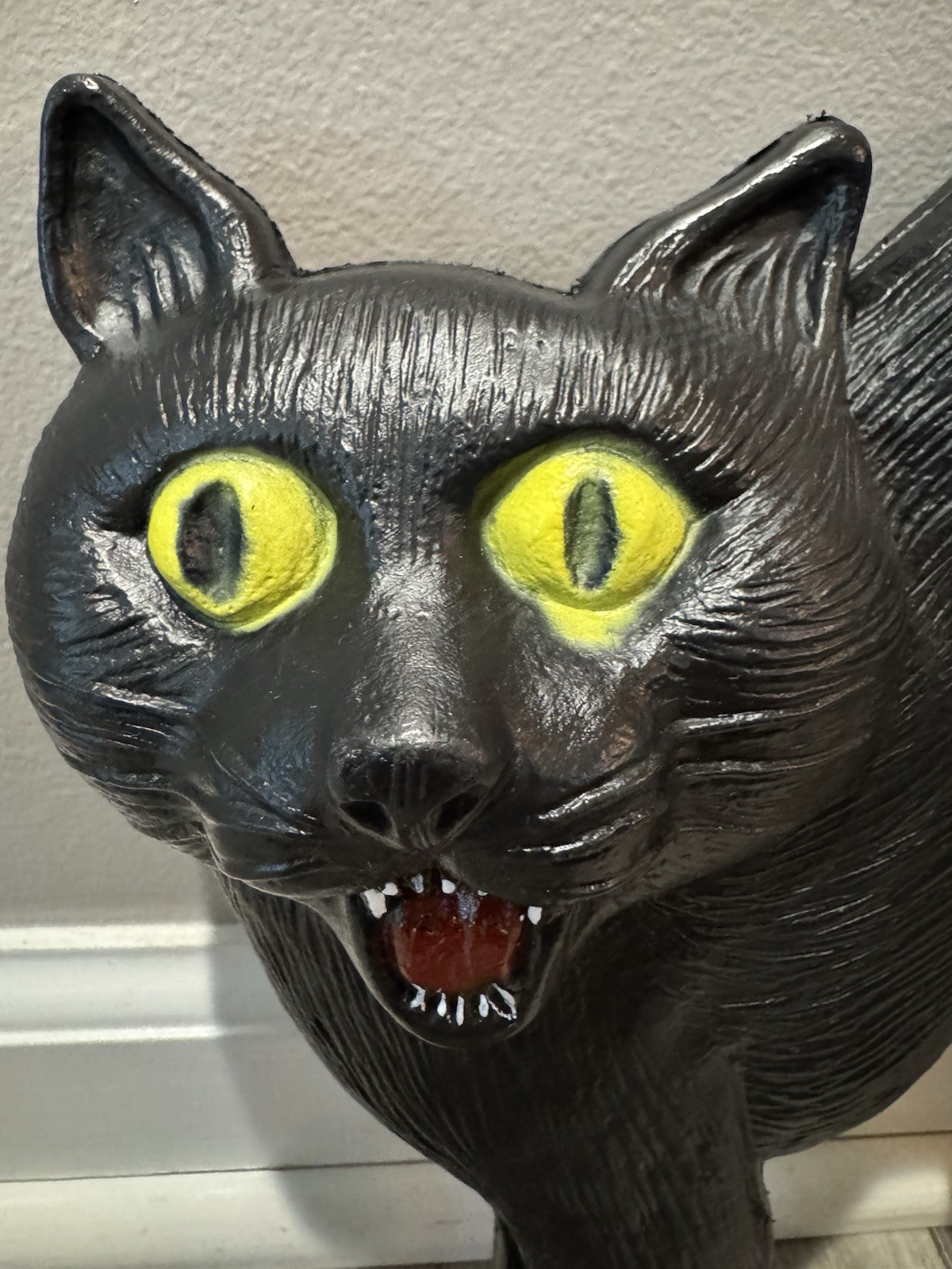 Vtg Don Featherstone Arched Black Cat Blow Mold 1992 Union Products Halloween Vtg Don Featherstone Arched Black Cat Blow Mold 1992 Union Products Halloween