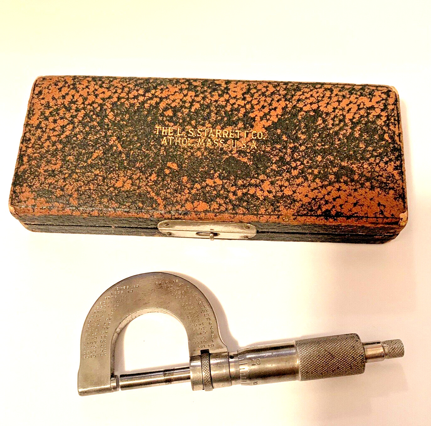LS Starrett No. 3 Micrometer 0-1