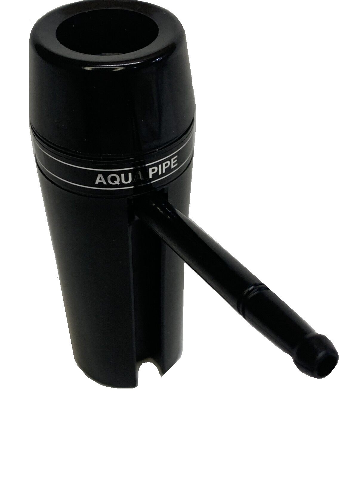 Black AQUA PIPE Waterpipe Original Portable COMES WITH FREE PIPE SCREEN