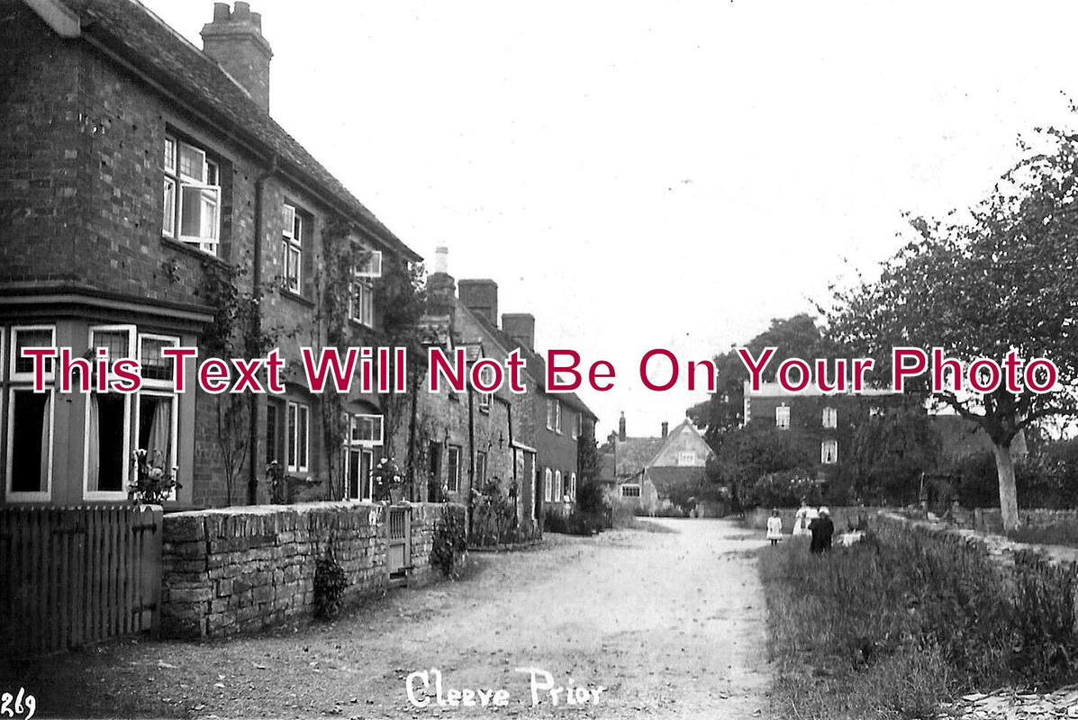 WO 1023 - Cleeve Prior, Worcestershire c1908