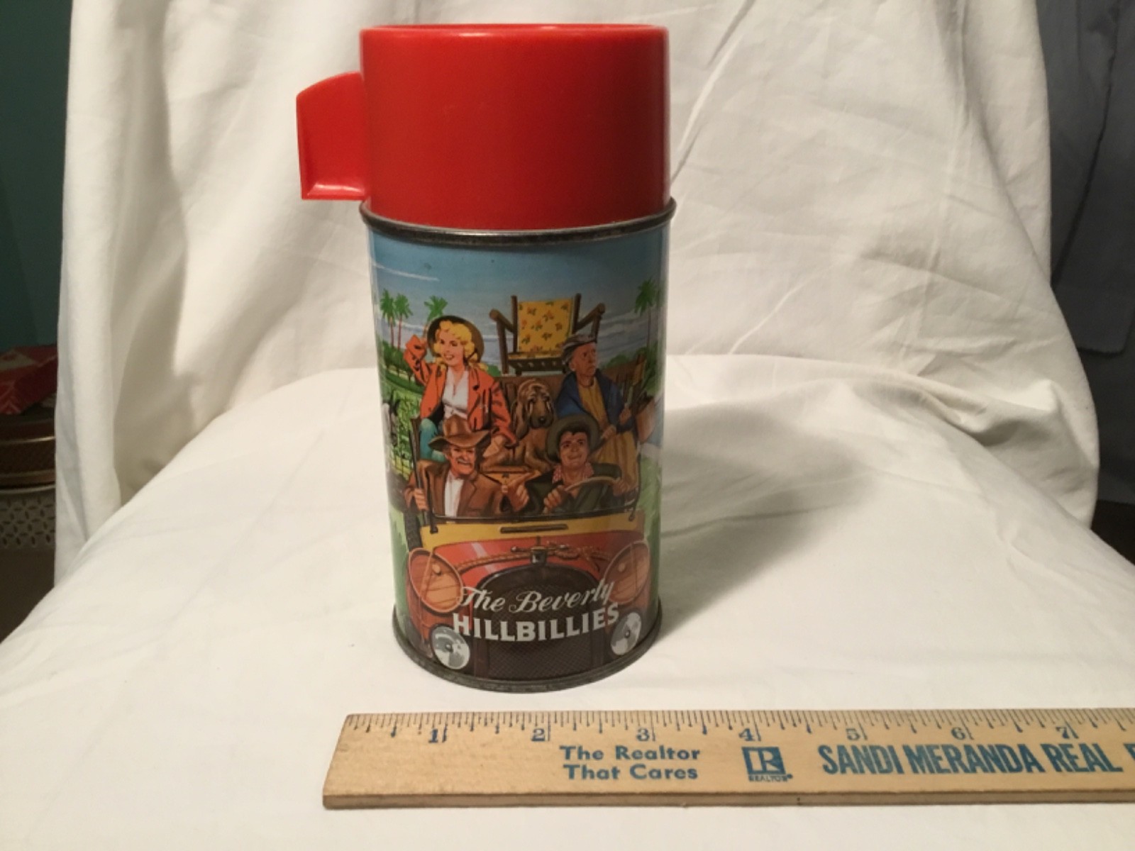 The Beverly Hillbillies Thermos Complete Aladdin 1960's Nashville Tennessee USA