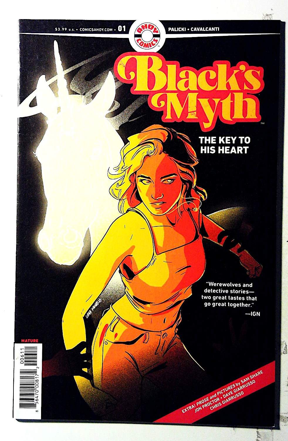 Black\'s Myth #1 (2023) Ahoy Comics 1st Print Comic Book