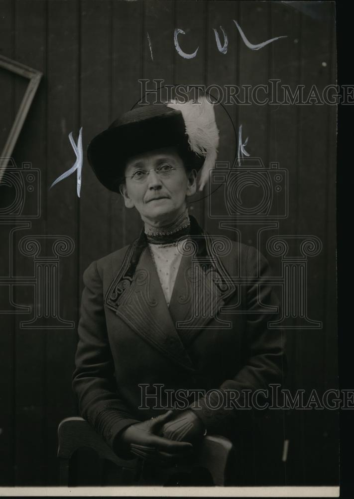 1924 Press Photo Mrs. C.M. Weymann, Woman's Legislative Council, Sacramento