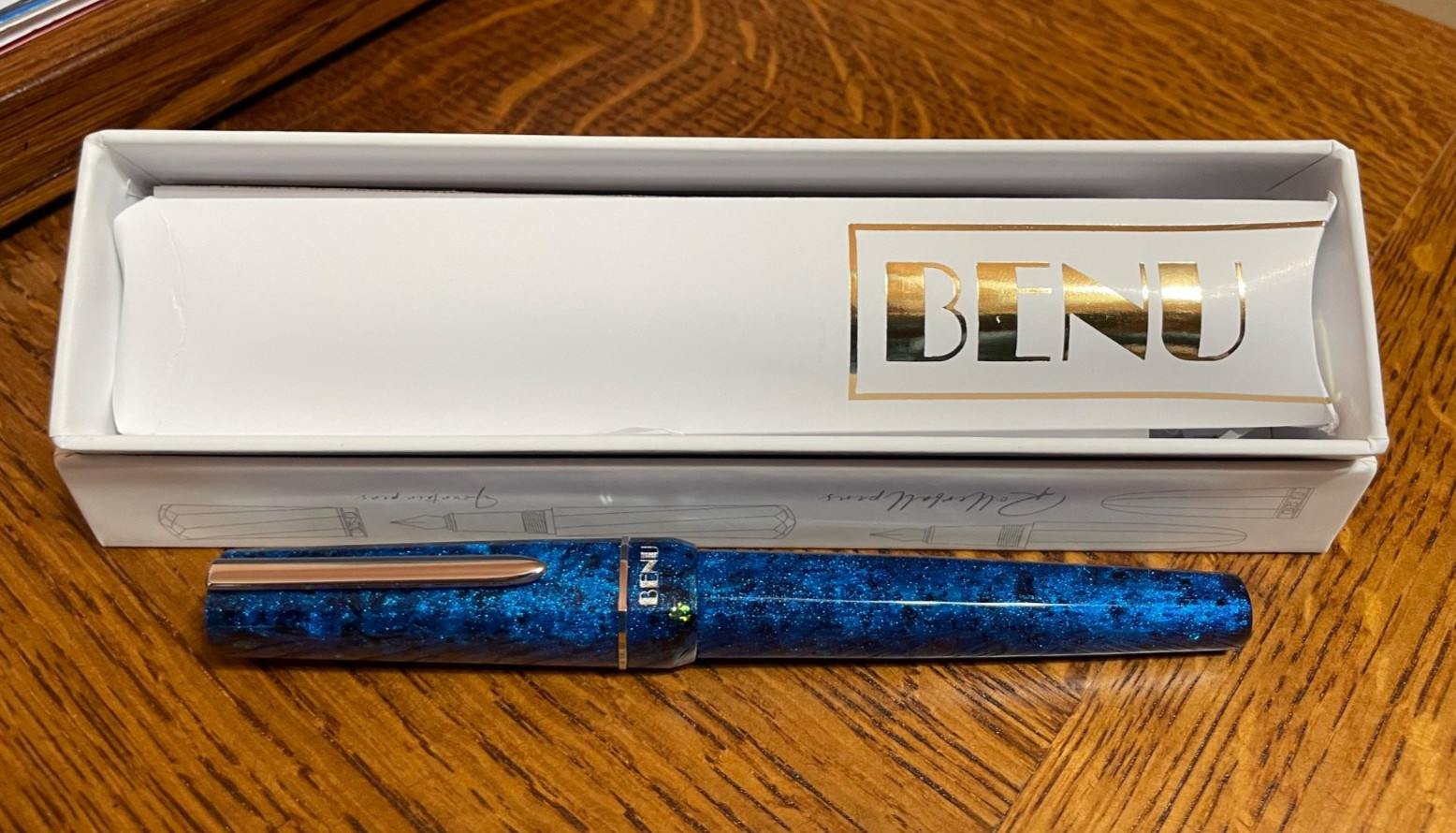 Benu Haute Grace Fountain Pen - Fine Nib - NEW in Box