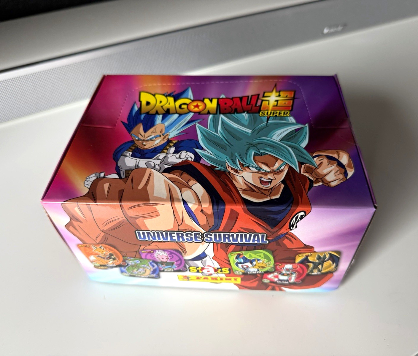 Panini Dragon Ball Super Staks Universe Survival Display 50x Booster Box Sealed 