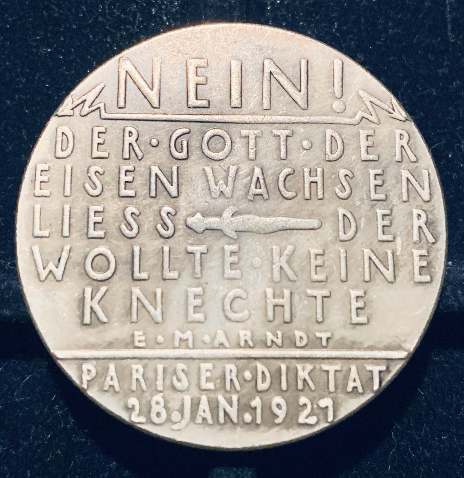 1921 Weimar Republic Paris Dictate January 28, 1921