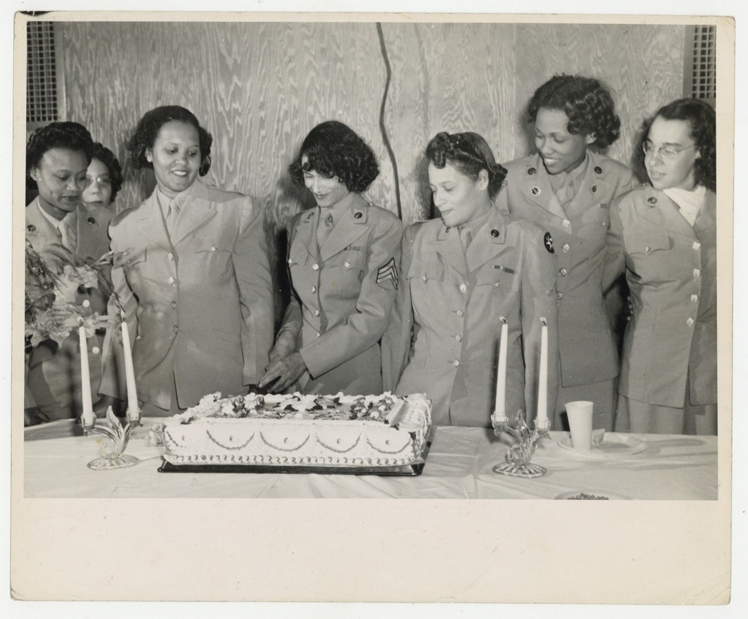 6888th Central Postal WWII African American Women Soldiers 1940 Cecil Layne Army