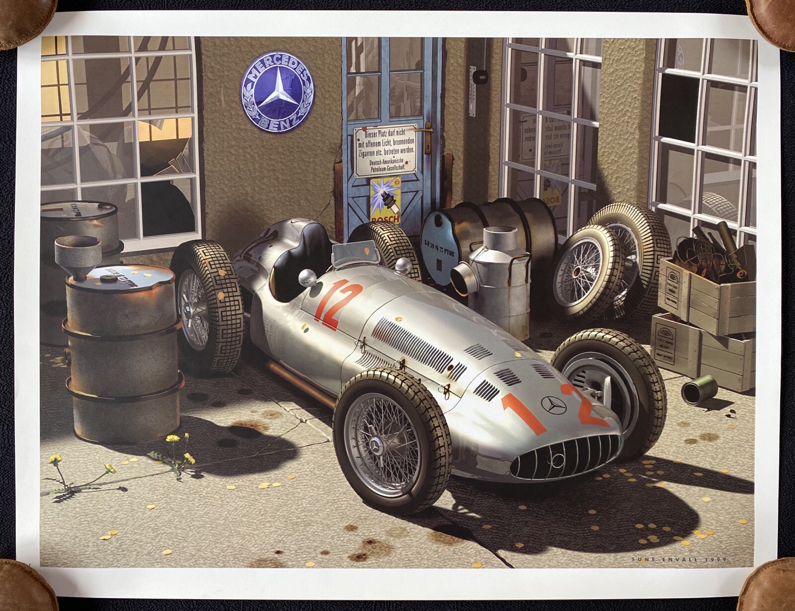 1939 Mercedes-Benz W-154 Silver Arrow Fine Art Print Sune Envall 1939 Mercedes-Benz W-154 Silver Arrow Fine Art Print Sune Envall