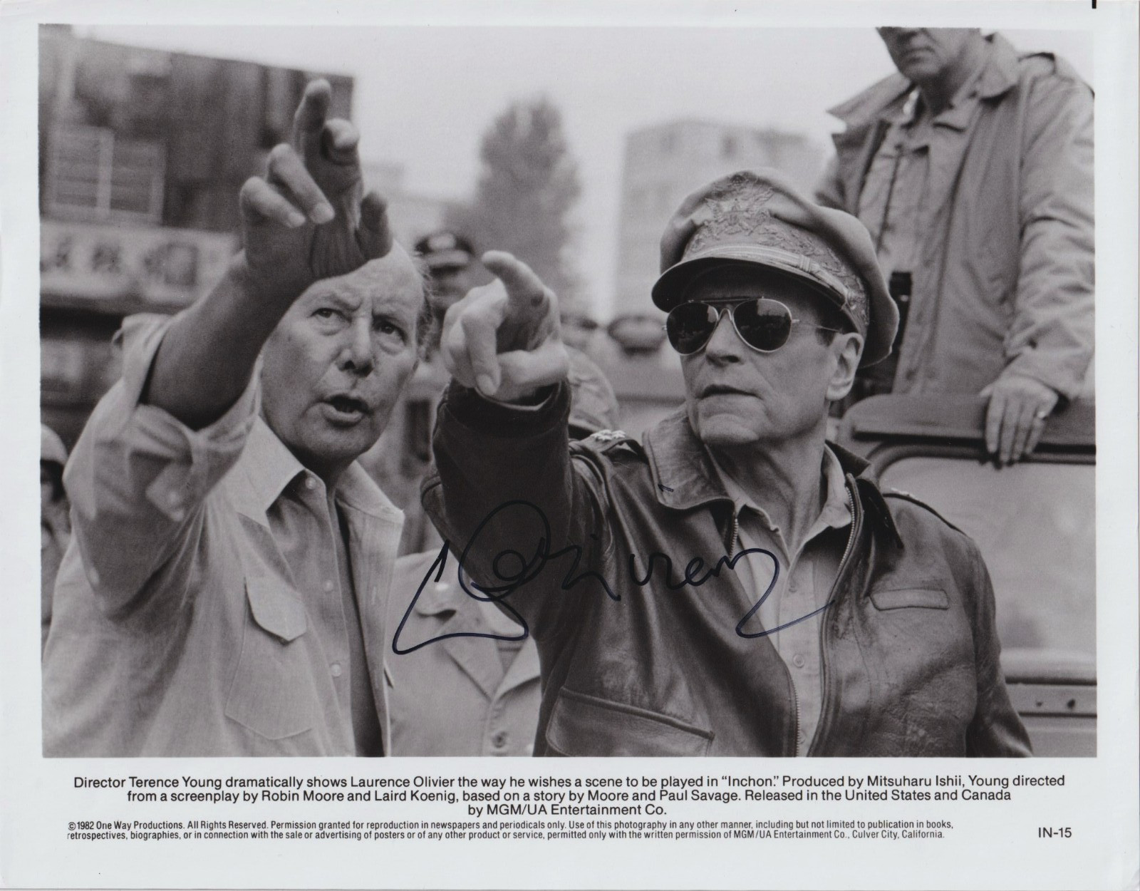 Laurence Oliver - Signed Photo