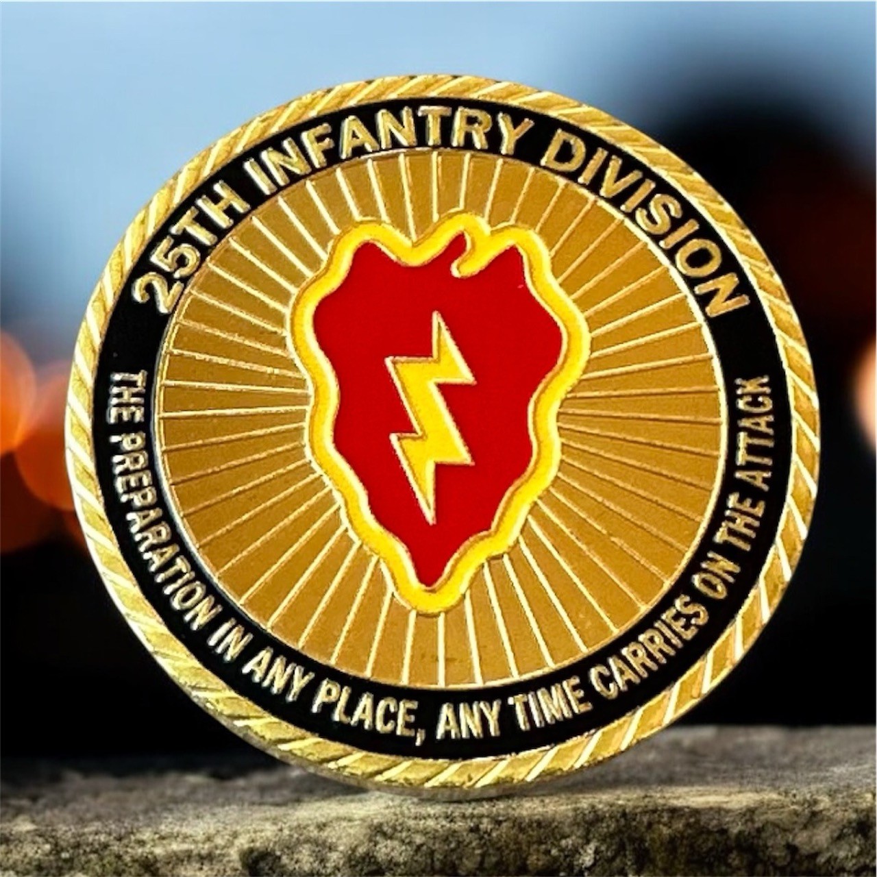 US ARMY 25th Infantry Division Challenge Coin ·IN STOCK· ·FAST SHIPPING· ·NEW·