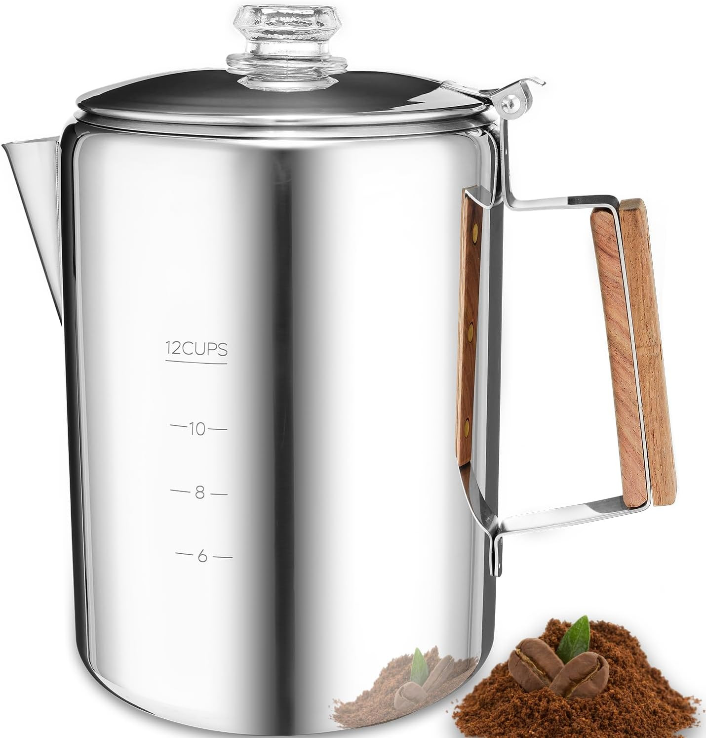 Camping Percolator Coffee Pot 12 Cup Stove Top Coffee Percolator Non Electric Co Camping Percolator Coffee Pot 12 Cup Stove Top Coffee Percolator Non Electric Co