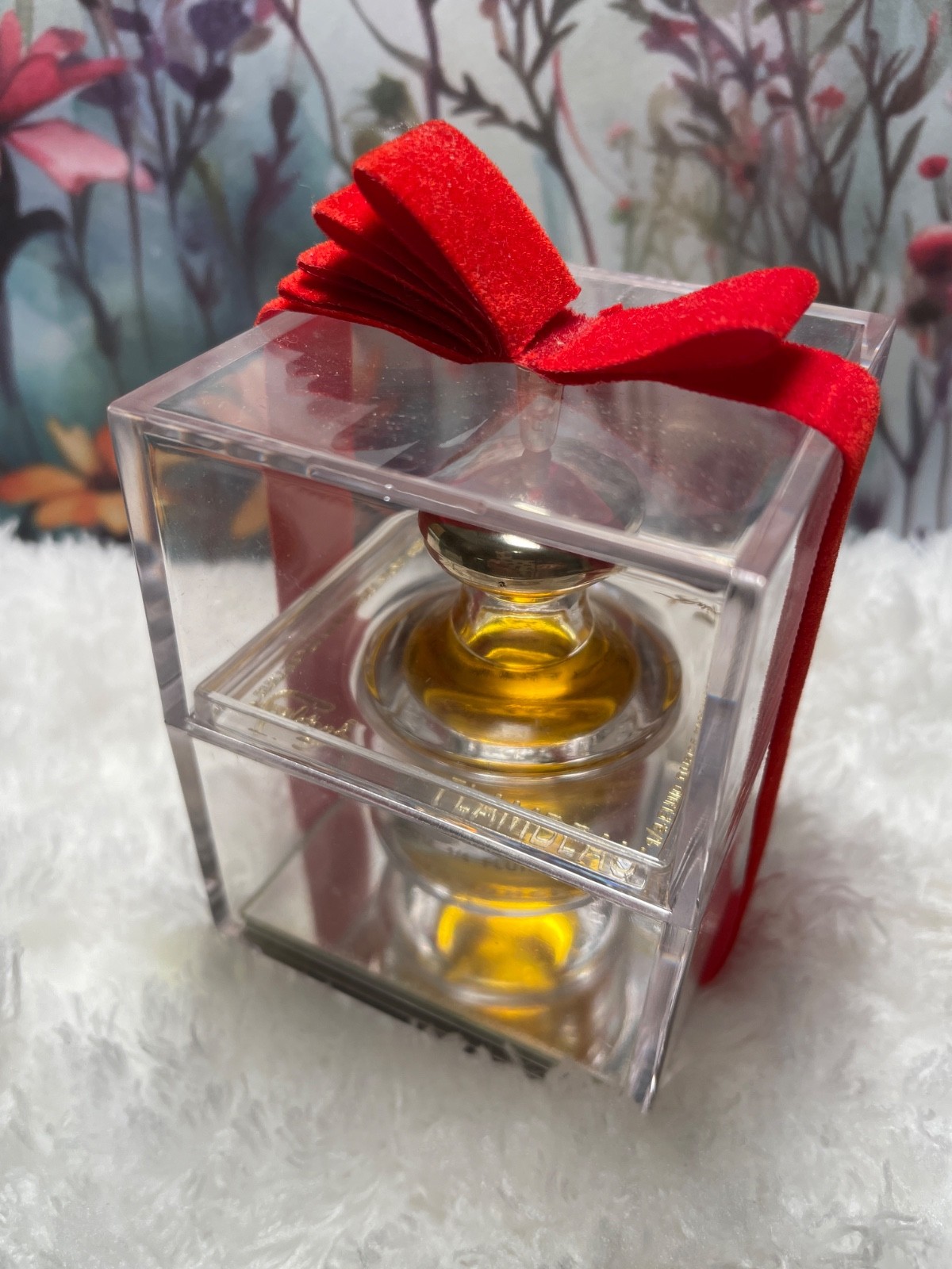 Faberge' Flambeau Vintage Pure Perfume 1/4 oz. Splash Bottle in Original Box