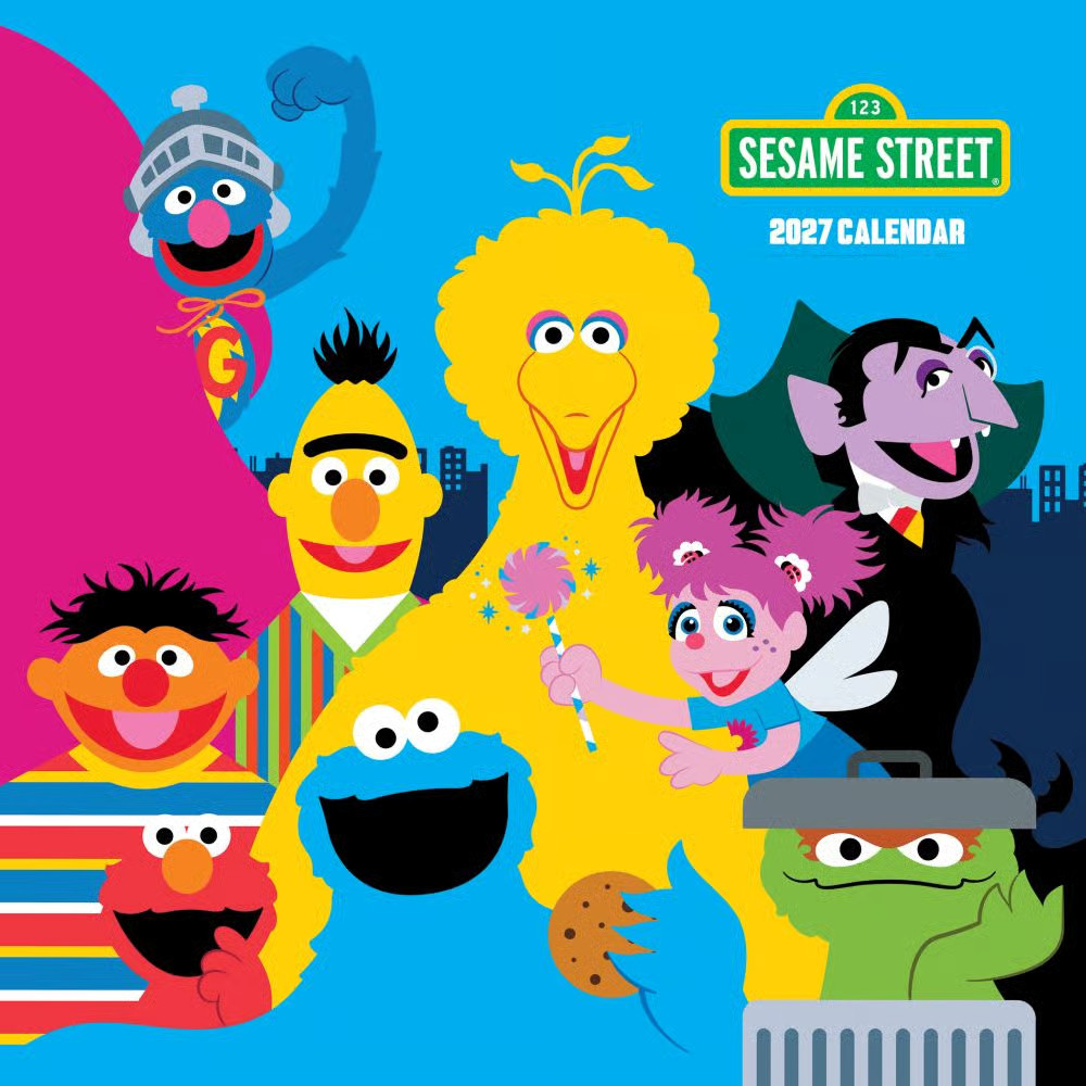 TF Publishing, Sesame Street 2027 Mini Wall Calendar TF Publishing, Sesame Street 2027 Mini Wall Calendar