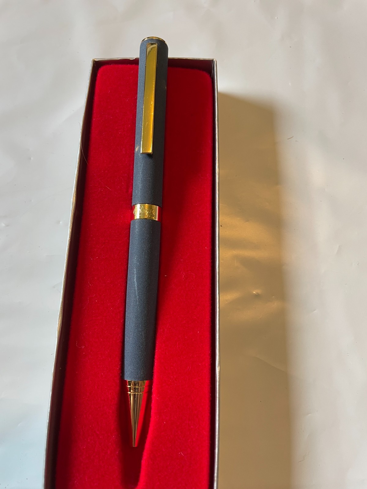 Vintage 1986 Case XX Blue/Gray Pocket Ink Pen Knife Combo in Original box Vintage 1986 Case XX Blue/Gray Pocket Ink Pen Knife Combo in Original box