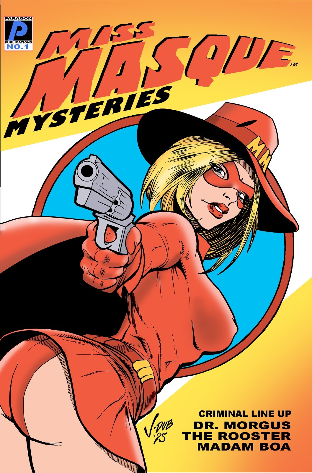 MISS MASQUE MYSTERIES 1 - GIANT WOMEN GGA ALL NEW LIMITED PRINTING PARAGON