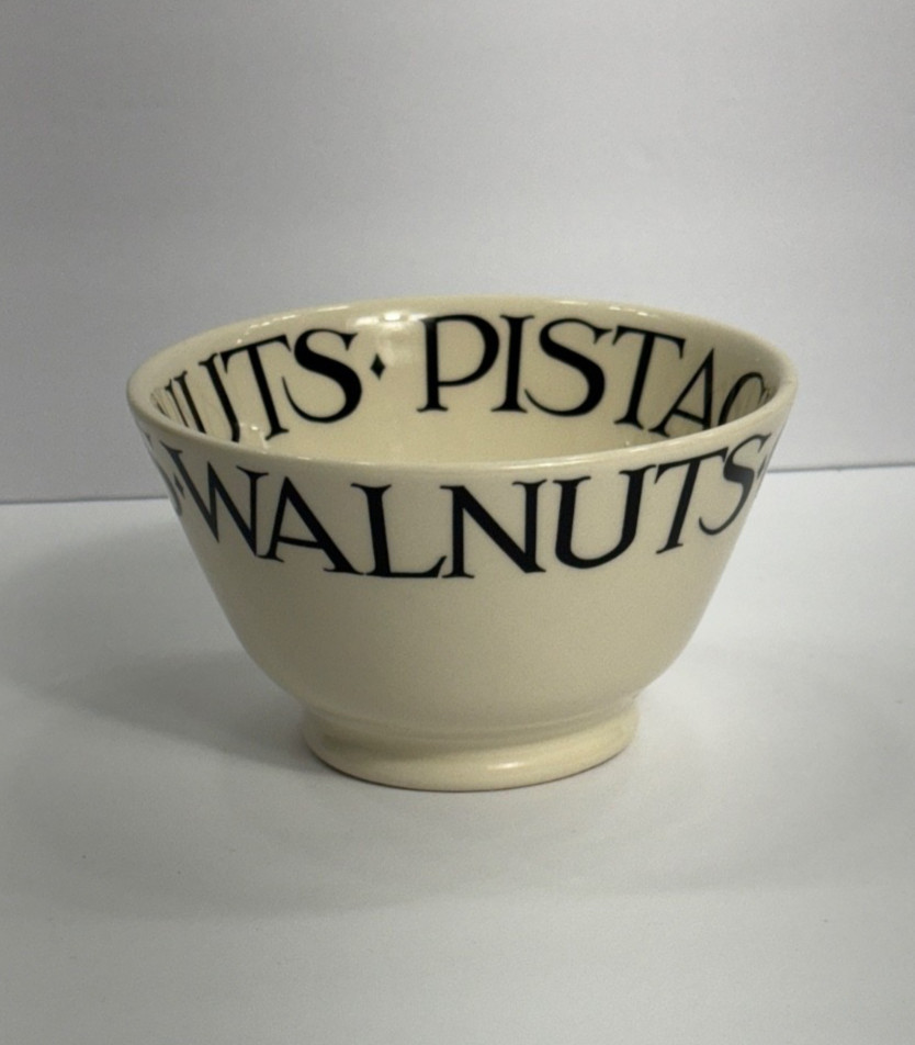 Emma Bridgewater Toast & Marmalade Nut Bowl Cashews Walnuts Hazelnuts Pistachios