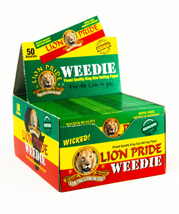 Lion Pride Rolling Paper (50 Booklet) - Jamaican Lion Pride