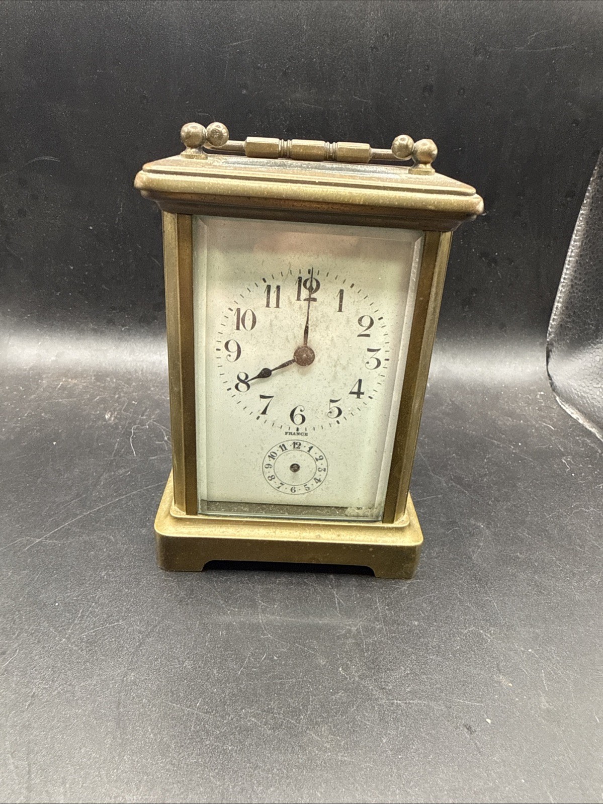 Vintage French Carriage Clock John Wanamaker No Key