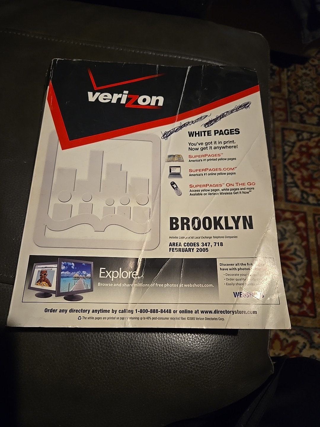 2005  Brooklyn NYC TELEPHONE White Pages DIRECTORY PHONE BOOK Verizon New York