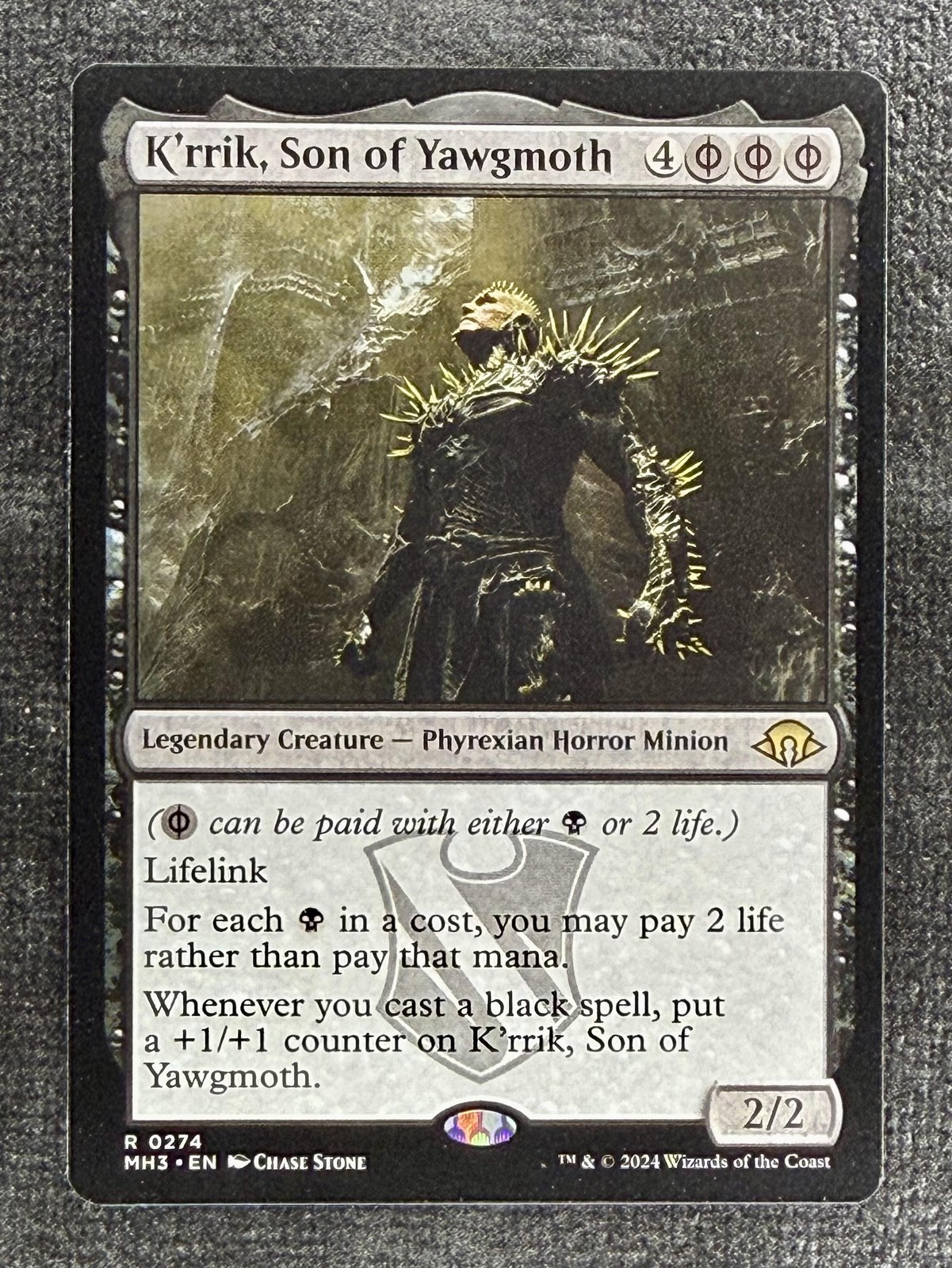 Secret Lair Drop Series #1204 K\'rrik, Son of Yawgmoth (Phyrexian)