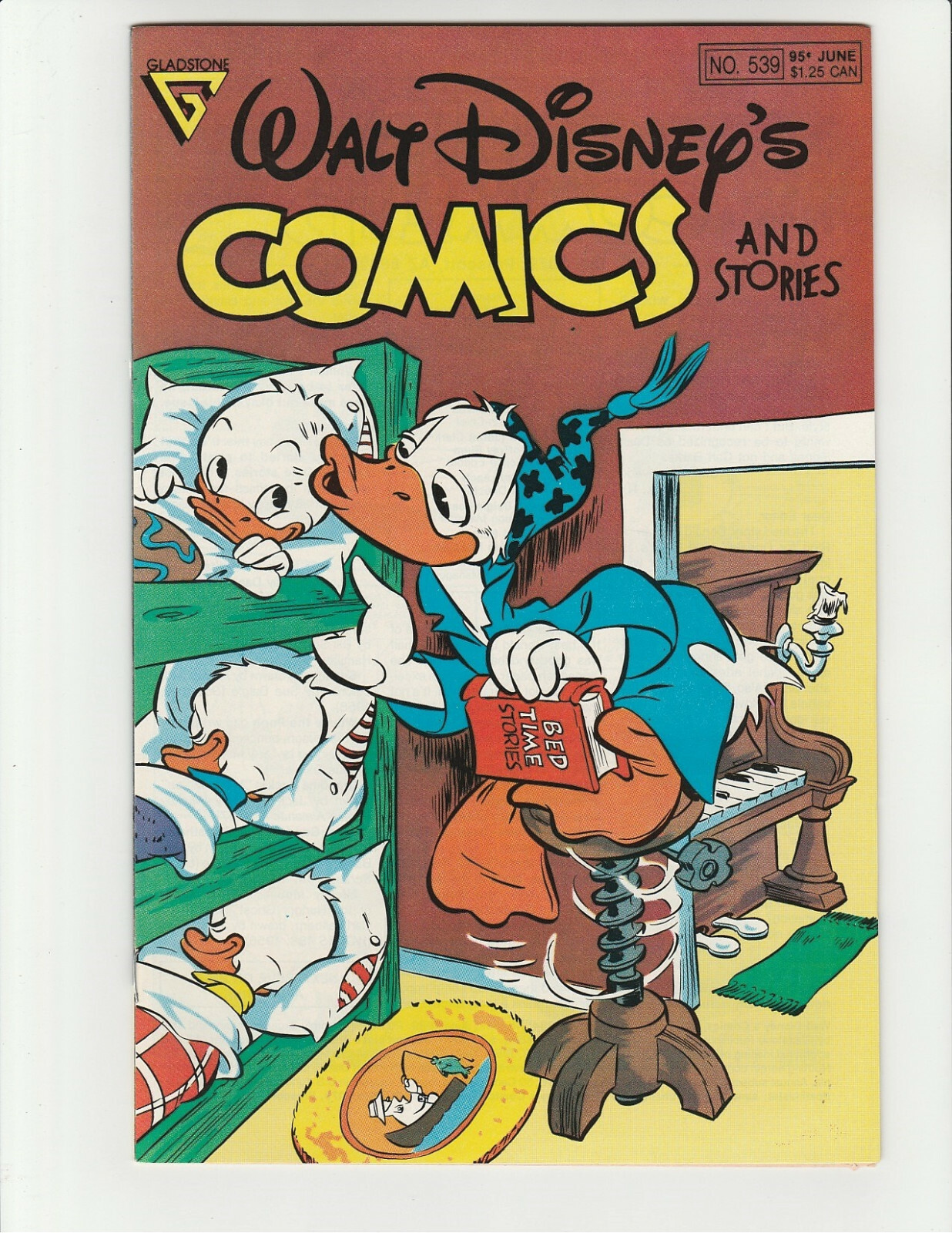Walt Disney\'s Comics and Stories #539 (1989) Gladstone (9.2) Near Mint - (NM-) Walt Disney\'s Comics and Stories #539 (1989) Gladstone (9.2) Near Mint - (NM-)