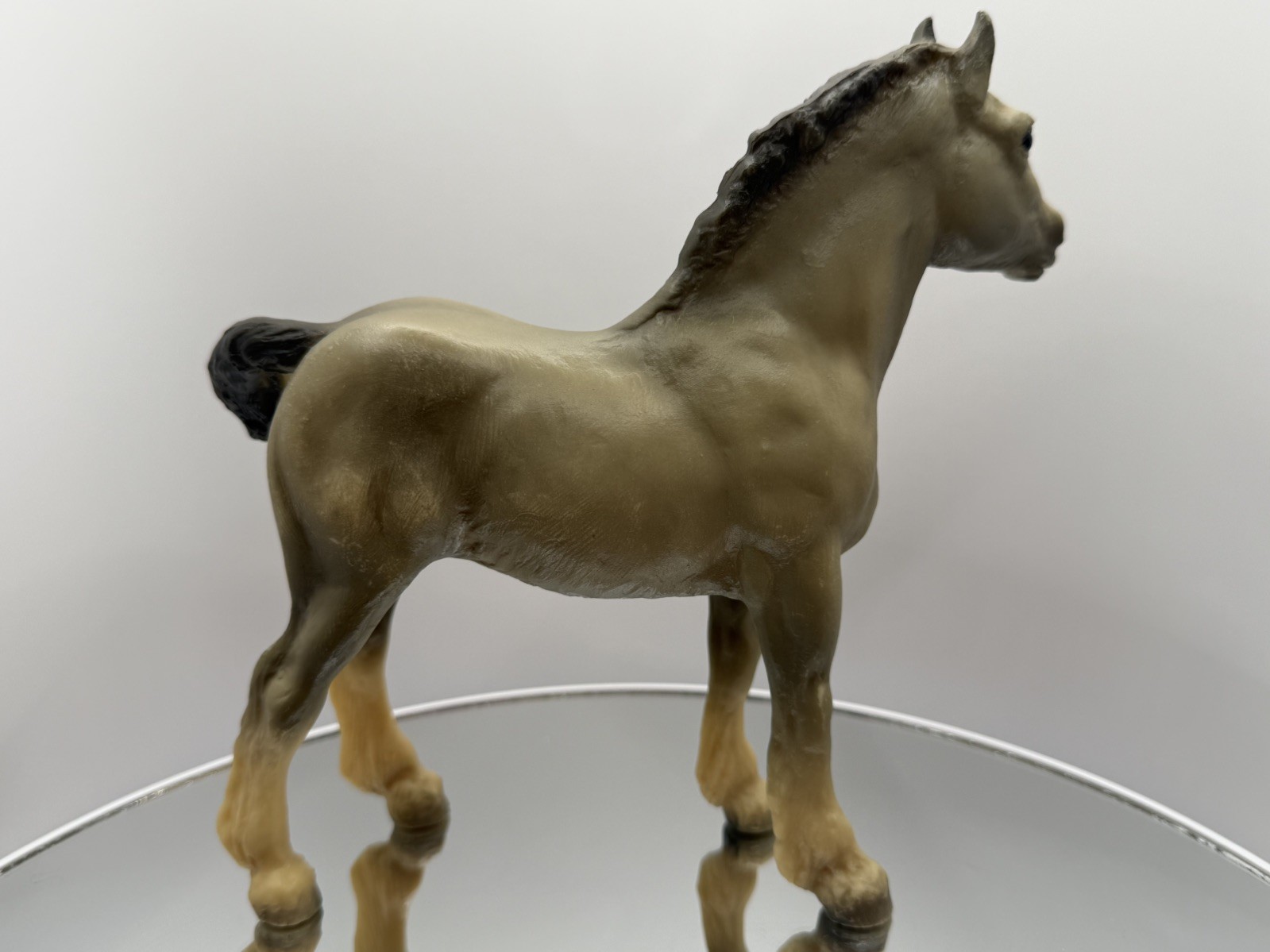 RARE Vintage Breyer Horses International #410284 Grey Clydesdale Foal 500 made RARE Vintage Breyer Horses International #410284 Grey Clydesdale Foal 500 made